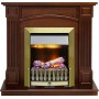 Каминокомплект Boston - Темный дуб (Высота 925см) с очагом Danville Antique Brass FB2 Каминокомплект Boston - Темный дуб (Высота 925см) с очагом Danville Antique Brass FB2