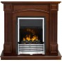 Каминокомплект Boston - Темный дуб (Высота 925см) с очагом Flagstaff Каминокомплект Boston - Темный дуб (Высота 925см) с очагом Flagstaff