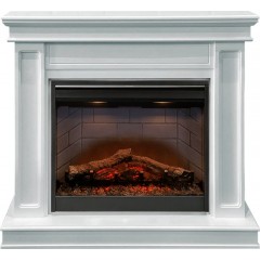 Каминокомплект Geneva - Белый с очагом Symphony 26'' DF2608-INT Каминокомплект Geneva - Белый с очагом Symphony 26'' DF2608-INT