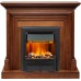 Каминокомплект Bradford - Орех с очагом Brookline Black