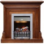 Каминокомплект Bradford - Орех с очагом Danville Chrome FB2 Каминокомплект Bradford - Орех с очагом Danville Chrome FB2