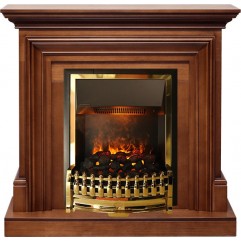Каминокомплект Bradford - Орех с очагом Atherton Каминокомплект Bradford - Орех с очагом Atherton
