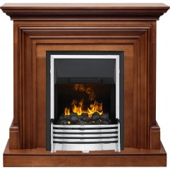Каминокомплект Bradford - Орех с очагом Flagstaff Каминокомплект Bradford - Орех с очагом Flagstaff