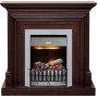 Каминокомплект Bradford - Темный дуб с очагом Danville Chrome FB2 Каминокомплект Bradford - Темный дуб с очагом Danville Chrome FB2