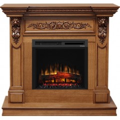 Каминокомплект Lancaster - Орех с очагом XHD23L-INT Каминокомплект Lancaster - Орех с очагом XHD23L-INT