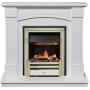 Каминокомплект Boston - Белый (Высота 925см) с очагом Cavendish