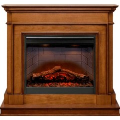 Каминокомплект Newport - Орех с очагом Symphony 26'' DF2608-INT Каминокомплект Newport - Орех с очагом Symphony 26'' DF2608-INT