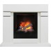 Каминокомплект Lindos - Алебастр с очагом Engine 56-400