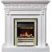 Каминокомплект Valletta - Белый (Ширина 1040 мм) с очагом Cavendish