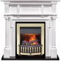 Каминокомплект Oxford - Белый с очагом Danville Brass FB2 Каминокомплект Oxford - Белый с очагом Danville Brass FB2