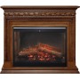 Каминокомплект Valletta - Орех (Ширина 1245 мм) с очагом Symphony 30'' DF3020-INT Каминокомплект Valletta - Орех (Ширина 1245 мм) с очагом Symphony 30'' DF3020-INT