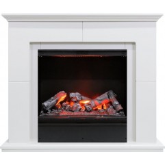 Каминокомплект Suite -  Алебастр с очагом Engine 56-600 LL