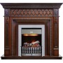 Каминокомплект Alexandria - Махагон коричневый антик с очагом Danville Chrome FB2 Каминокомплект Alexandria - Махагон коричневый антик с очагом Danville Chrome FB2