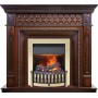 Каминокомплект Alexandria - Махагон коричневый антик с очагом Danville Brass FB2 Каминокомплект Alexandria - Махагон коричневый антик с очагом Danville Brass FB2