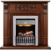 Каминокомплект Venice - Махагон коричневый антик с очагом Danville Chrome FB2