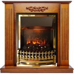 Каминокомплект Lumsden - Дуб антик с очагом Atherton Каминокомплект Lumsden - Дуб антик с очагом Atherton