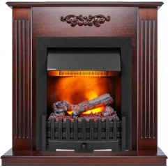 Каминокомплект Lumsden - Махагон коричневый антик с очагом Danville Black FB2 Каминокомплект Lumsden - Махагон коричневый антик с очагом Danville Black FB2