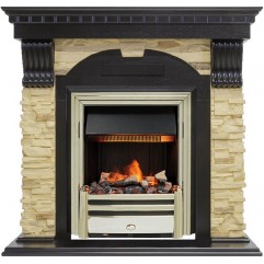 Каминокомплект Dublin - Венге / Сланец с очагом Cavendish