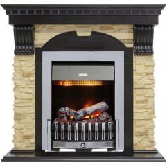 Каминокомплект Dublin - Венге / Сланец с очагом Danville Chrome FB2 Каминокомплект Dublin - Венге / Сланец с очагом Danville Chrome FB2