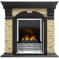 Каминокомплект Dublin - Венге / Сланец с очагом Flagstaff Каминокомплект Dublin - Венге / Сланец с очагом Flagstaff
