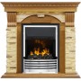 Каминокомплект Dublin - Дуб / Сланец с очагом Flagstaff Каминокомплект Dublin - Дуб / Сланец с очагом Flagstaff