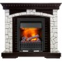 Каминокомплект Glasgow - Венге / Белый с очагом Danville Black FB2