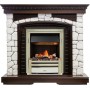 Каминокомплект Glasgow - Темный дуб / Белый с очагом Cavendish Каминокомплект Glasgow - Темный дуб / Белый с очагом Cavendish