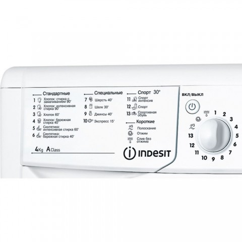 Стиральная машина Indesit IWUB 4105 (CIS)