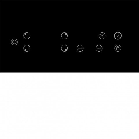 Электрическая варочная панель Lex EVH 642 BL