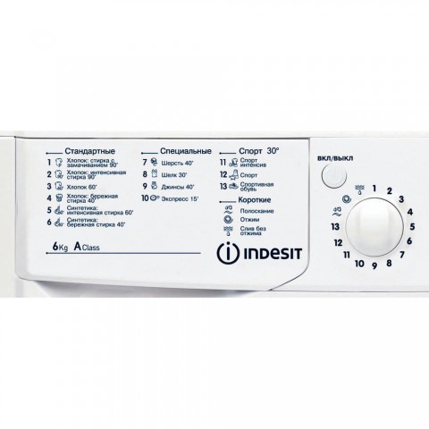 Стиральная машина Indesit IWSE 6105 (CIS).L