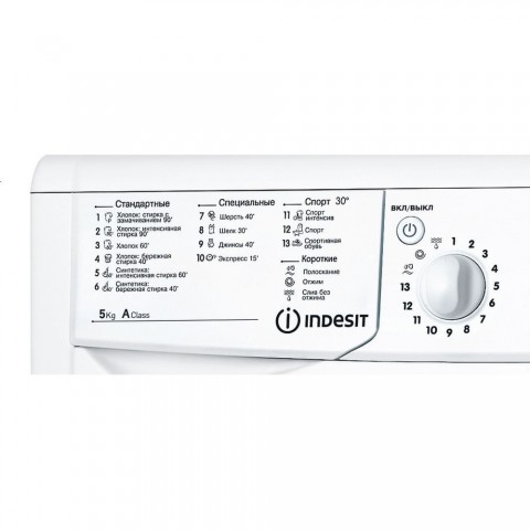 Стиральная машина Indesit IWSC 5105 (CIS)