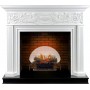 Каминокомплект Palace - Белый с черным с очагом Revillusion RLG25 Каминокомплект Palace - Белый с черным с очагом Revillusion RLG25
